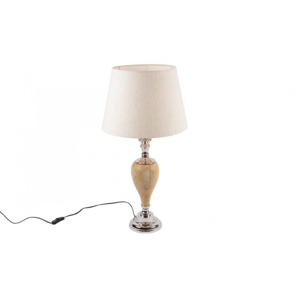 Table lamp Luminaire, metal/wood,  D35x63cm