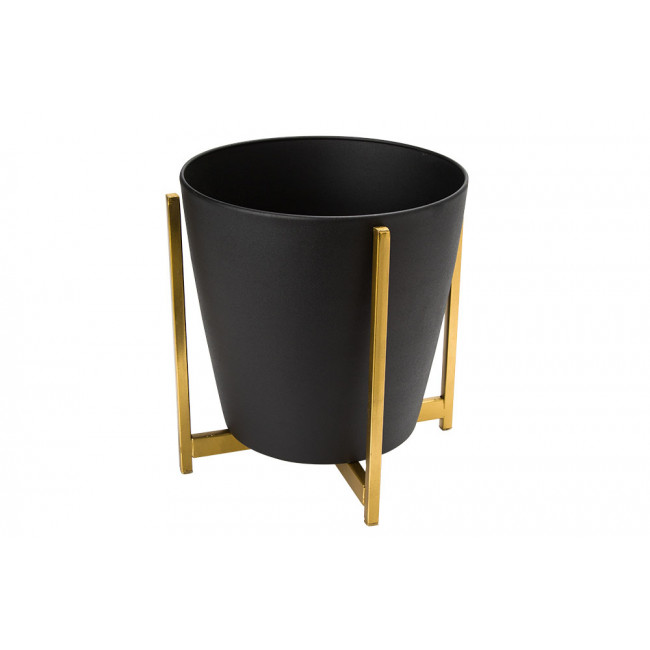 Flower pot Fioriera, metal, D25x26cm