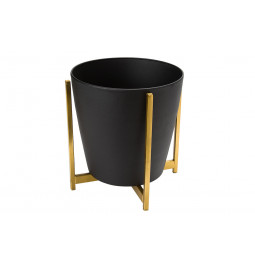 Flower pot Fioriera, metal, D25x26cm