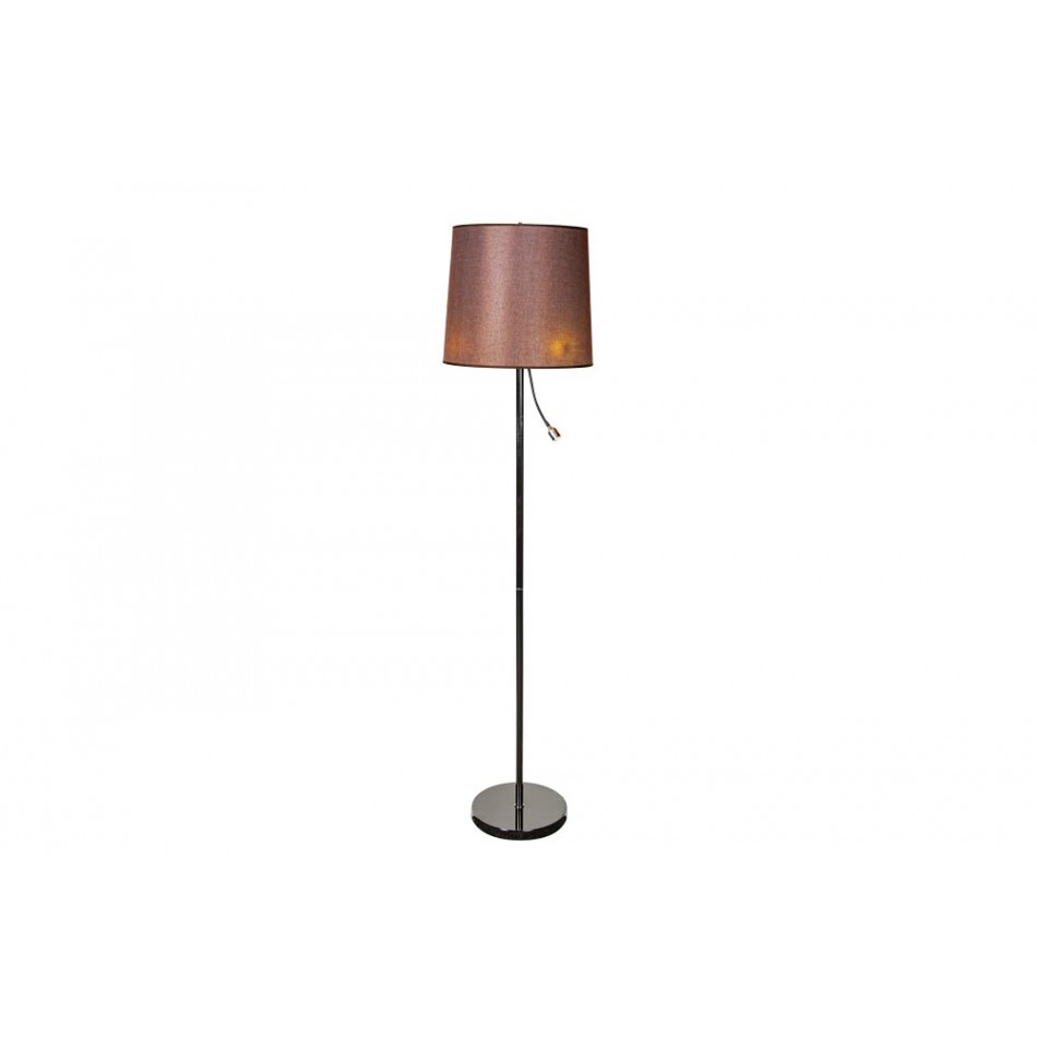 Floor lamp Sarli with LED reading light, H-166cm, Ø-41cm, E27 60W