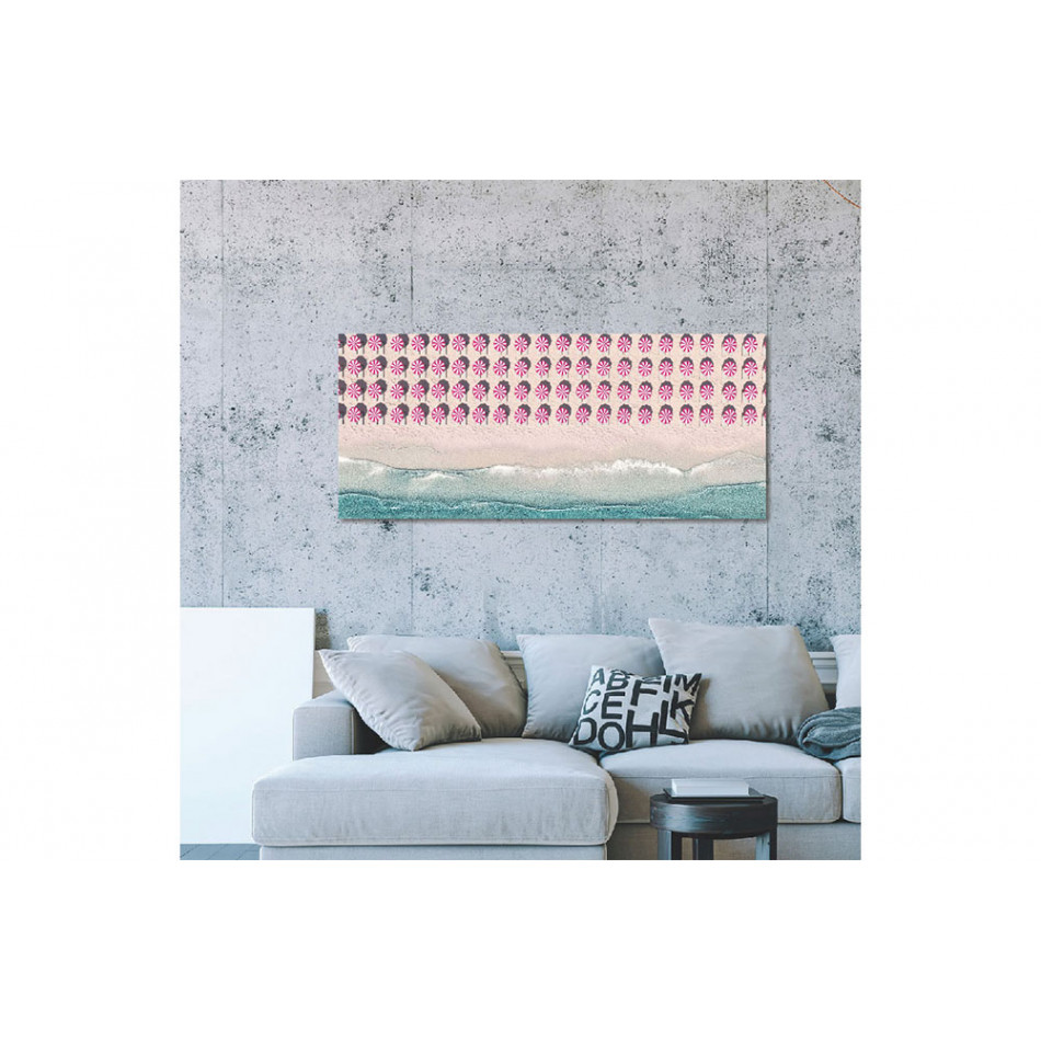 Wall decor Ocean coast, 140x60cm