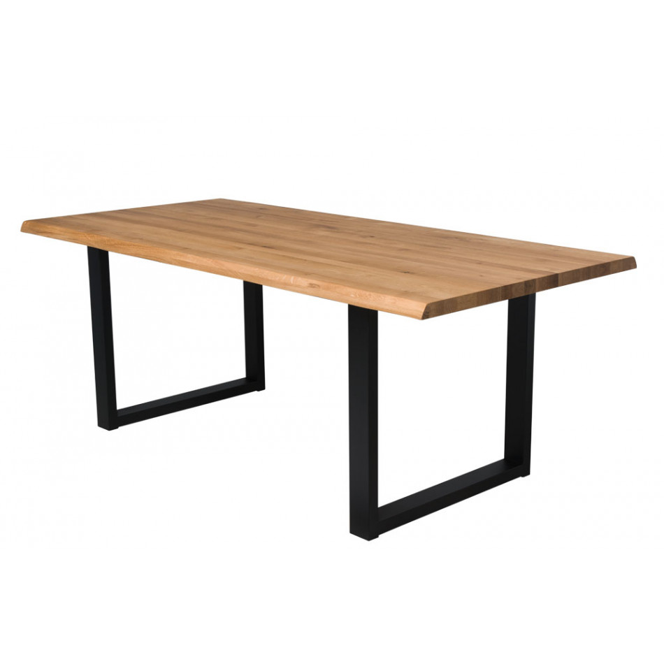 Dining table Florance, oak wood, 200x95cm H74cm