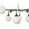 Pendant lamp Inverigo 8, G9 8x25W(max), 96x96x60cm
