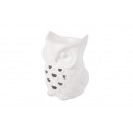 Fragrance burner Owl, porcelain, 11x9x15cm