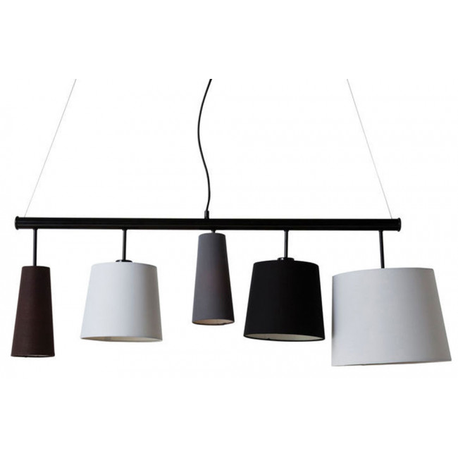 Pendant Lamp Parecchi Black, H160x107x30cm