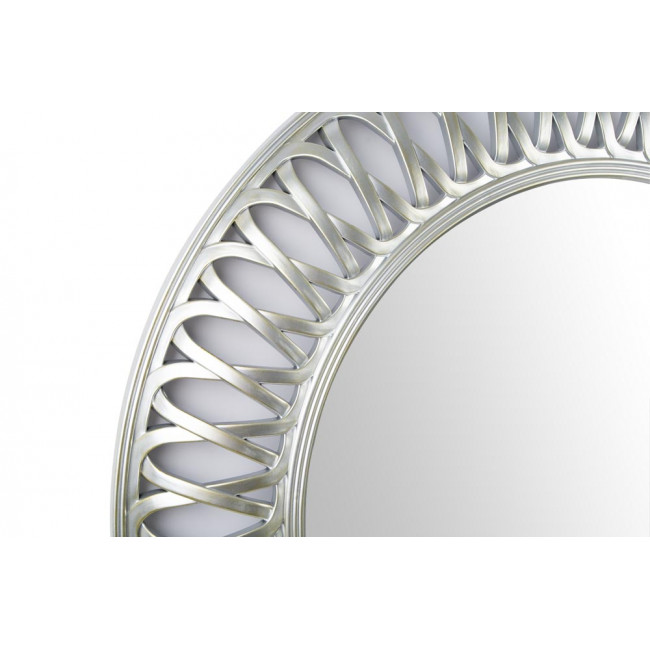 Wall mirror INDRE, round, champagne color, D75x5cm