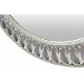 Wall mirror INDRE, round, champagne color, D75x5cm