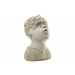 Flower pot Antique, cream colour, 24x23x34cm