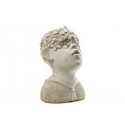 Flower pot Antique, cream colour, 24x23x34cm