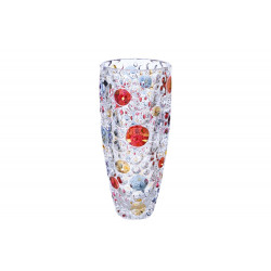 Хрустальная ваза LISBOA, многоцветная, H-35см, D-15см