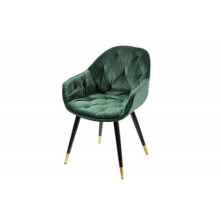 Kėdė SALORINO, žalios sp.,83x60x61cm, sėdimosios dalies aukštis 43cm