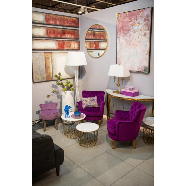 Настенное зеркало Iza, D80x4cm