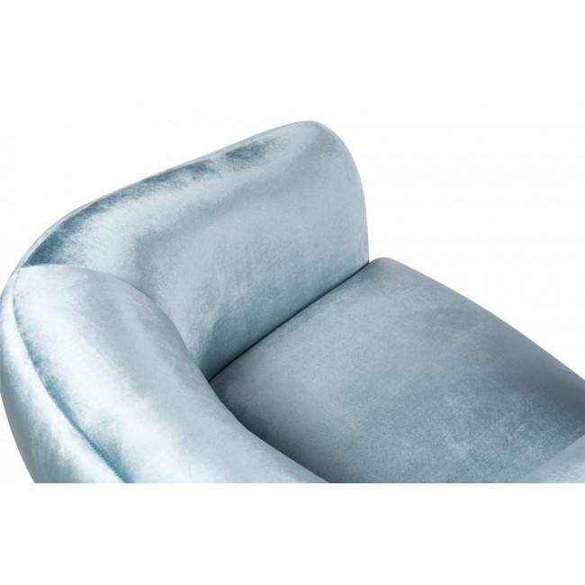 Kėdė NEBRASKA, mėlynos sp., 71x77x71cm