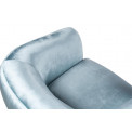 Kėdė NEBRASKA, mėlynos sp., 71x77x71cm