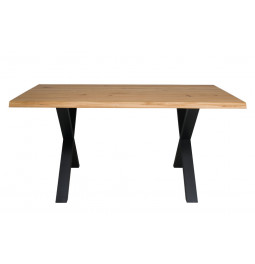 Pietų stalas VENICE, natūralus ąžuolas, 160x95cm H74cm