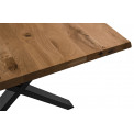 Pietų stalas VENICE, natūralus ąžuolas, 160x95cm H74cm