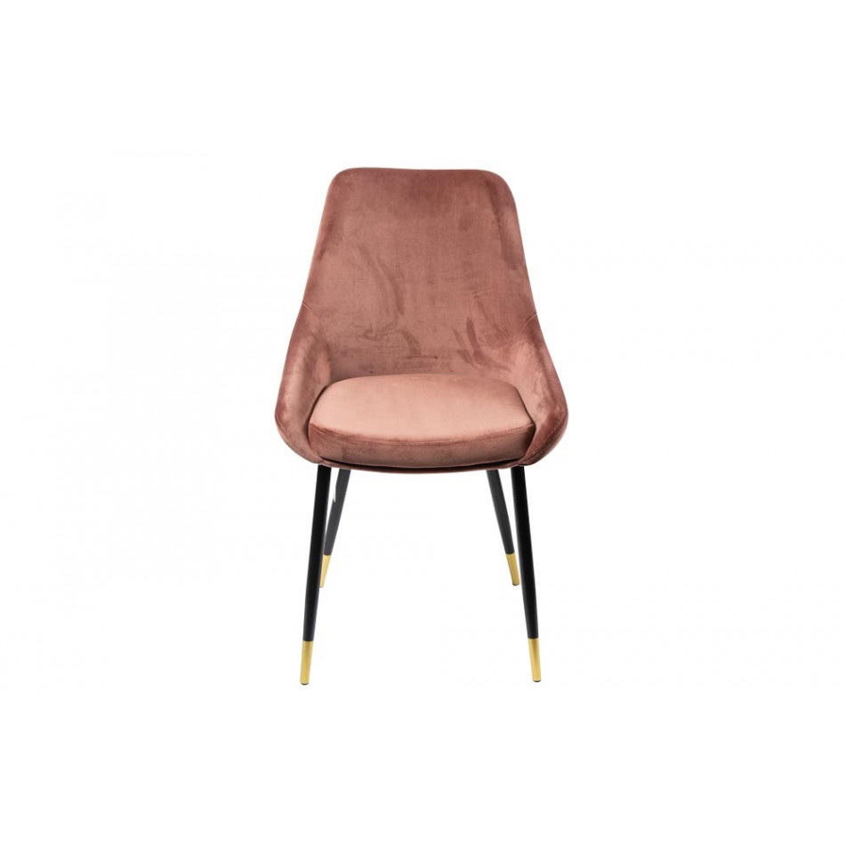 Kėdė SANTANA, rožinės sp., H-86x56x56cm, sėdimosios dalies aukštis H-46cm