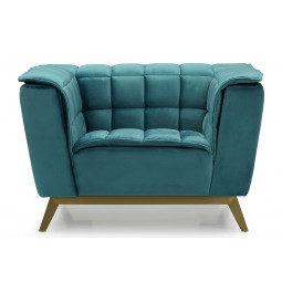 Club chair Hamond, green colour, 114x88x70cm, seat height 44cm