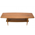Coffee table Wally, walnut wood veneer, 120x45x42cm