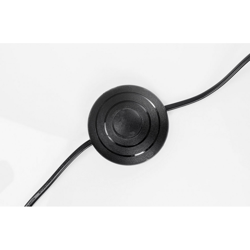 Floor lamp Flexible velvet brass tre, E14 3x40W (max), 130x47x18cm