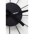 Sieninis laikrodis LIKE UMBRELLA , juodos sp., D100x6 cm