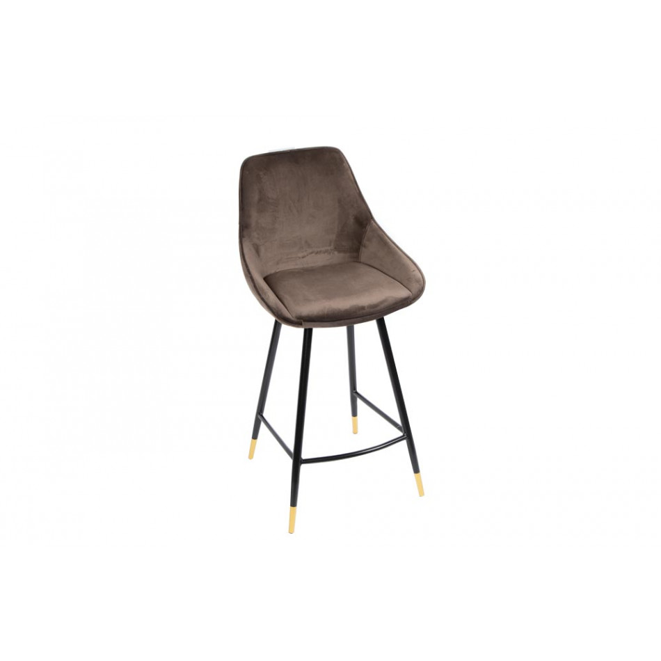 Baro kėdė SOLERO, kavos sp. H-98x54x54cm, sėdimosios dalies aukštis  H-68cm