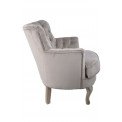 Accent chair Rockfort, taupe, 53x70x74.5cm, seat height 44cm