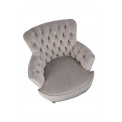 Accent chair Rockfort, taupe, 53x70x74.5cm, seat height 44cm
