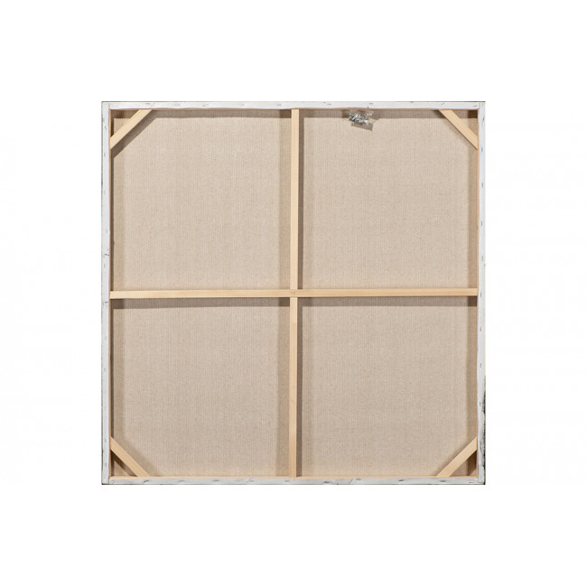 Acrilic painting Two parrots, 100x100cm