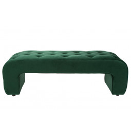 Скамья Damerry, темно-зеленая, 128x39x42cm