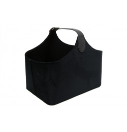 Magazine bag Trianda S, velvet, 31x20x26cm