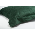 Pillow Shelly 22, green velvet, 50x60+5cm