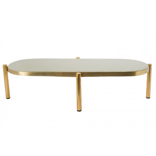 Tray 4226C, matt brass plating/shiny enamel,11x43.5x18