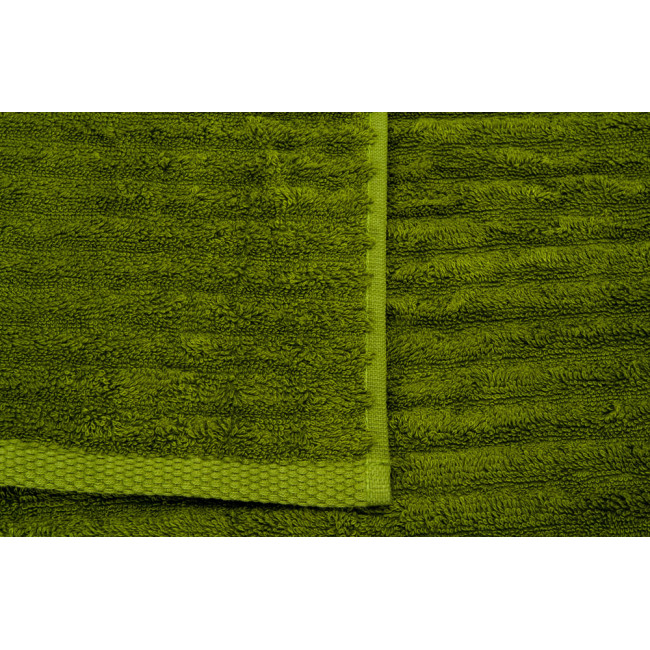 Bamboo towel Stripe, 70x140cm, peridot, 550g/m2