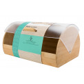 Bamboo bread box, 38.5x18.5x28cm
