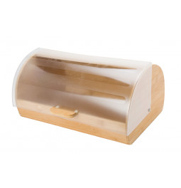 Bamboo bread box, 38.5x18.5x28cm
