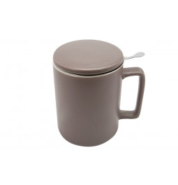 Mug Tisaniere, taupe, 0.4L