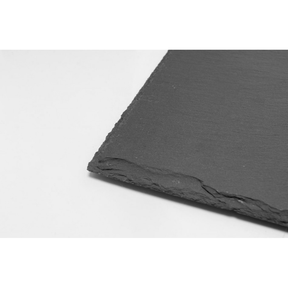 Serving plate, ardoise, 20x20cm