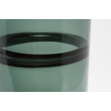 Vase Line, glass, H25cm