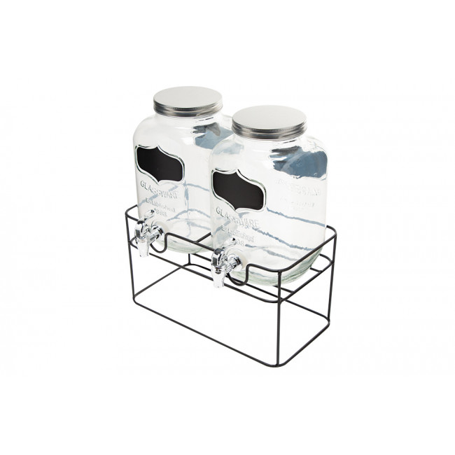 Dispenser and stand 2x 4 L