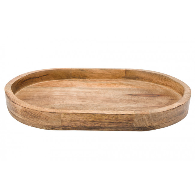 Tray Ovolio L, mango wood, 35.5x23cm