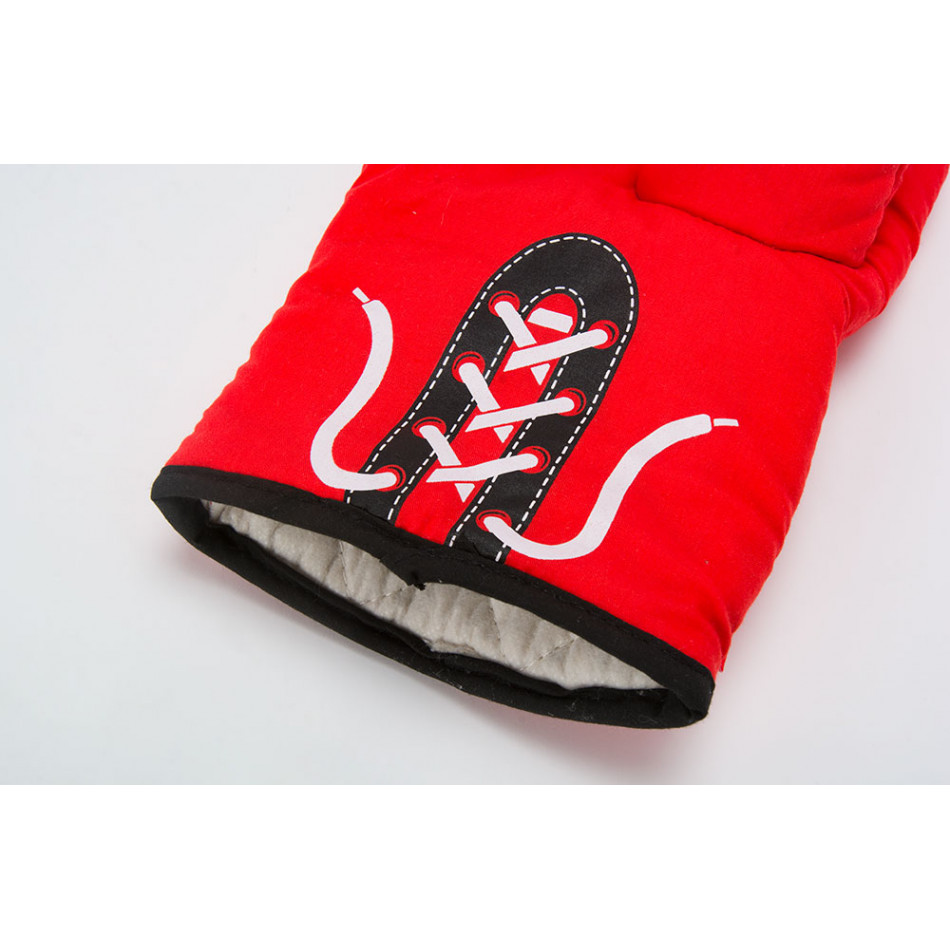 Oven mitten Boxing Champ, cotton, H29x15.3x2cm