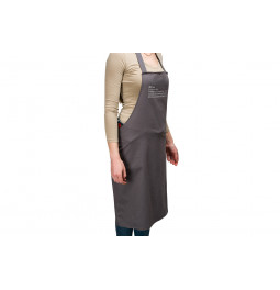 Apron Cotton, anthracite, 70x85cm