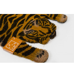 Coir doormat Tiger, 37.5x74.5x1.7cm