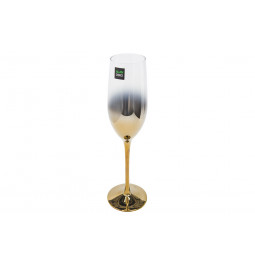 Champagne glass Metallic, copper, H25, D5-5.5 cm, 250ml
