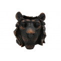 Decorative flower pot Lion, 22.5x20.5x20.5cm