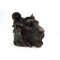 Decorative flower pot Lion, 22.5x20.5x20.5cm