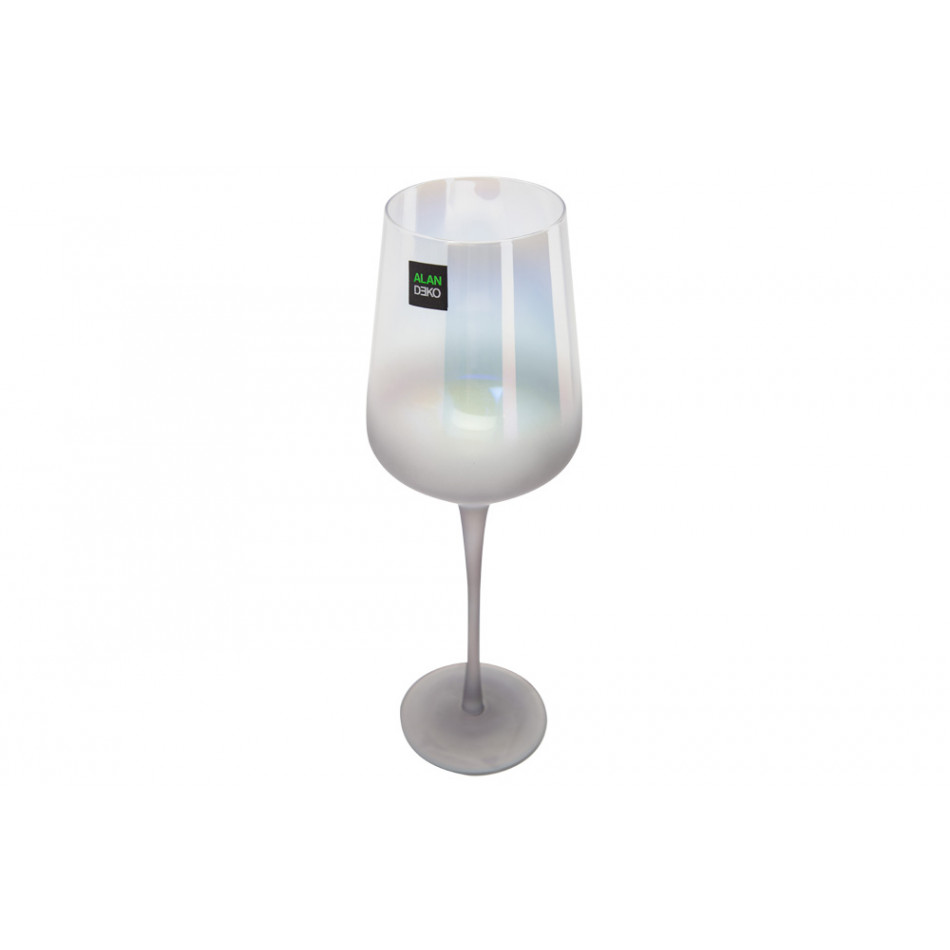 Red wine glass Simona grey, H25.5, D8.5cm, 450ml