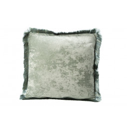 Pillow Shelly 04,  light green velvet, 50x50cm