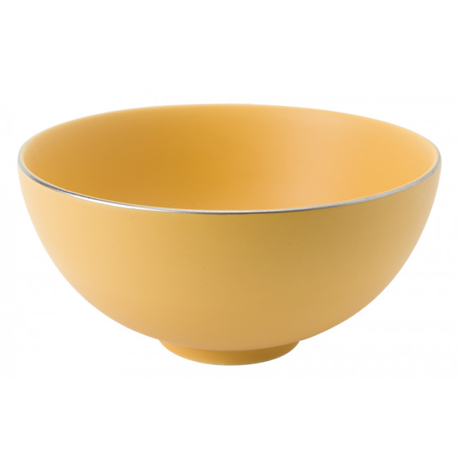 Bowl round Wally, mustard, 13.9cm